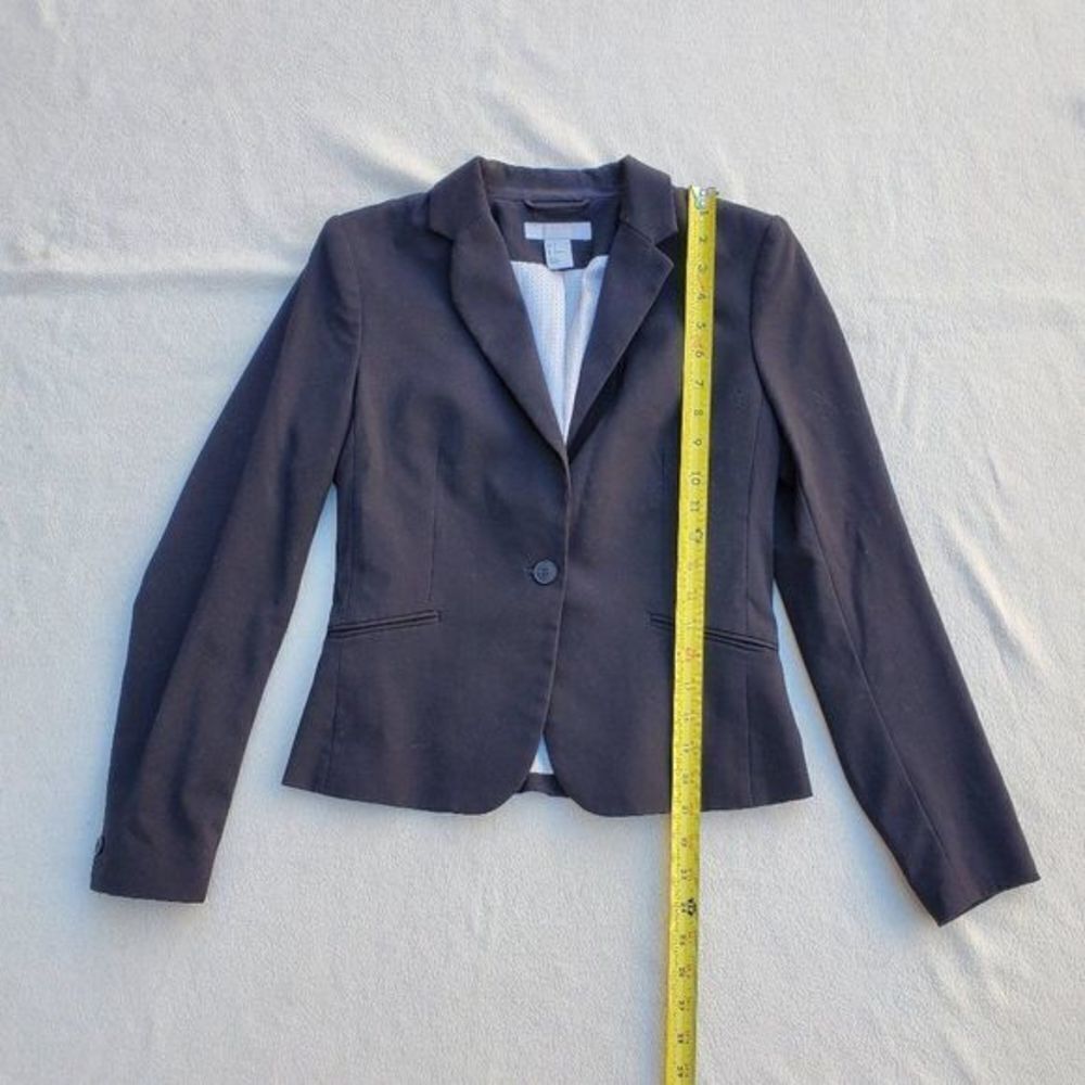 H&M black suit jacket - Picture 4 of 8